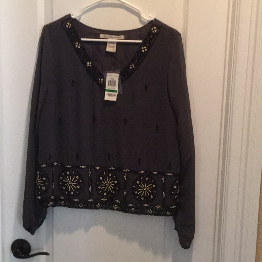 Beautiful top with beading!!!!!